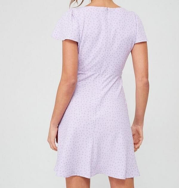 Levi’s Women’s Skylar Flutter Sleeve Dress Size XS Purple Rose New