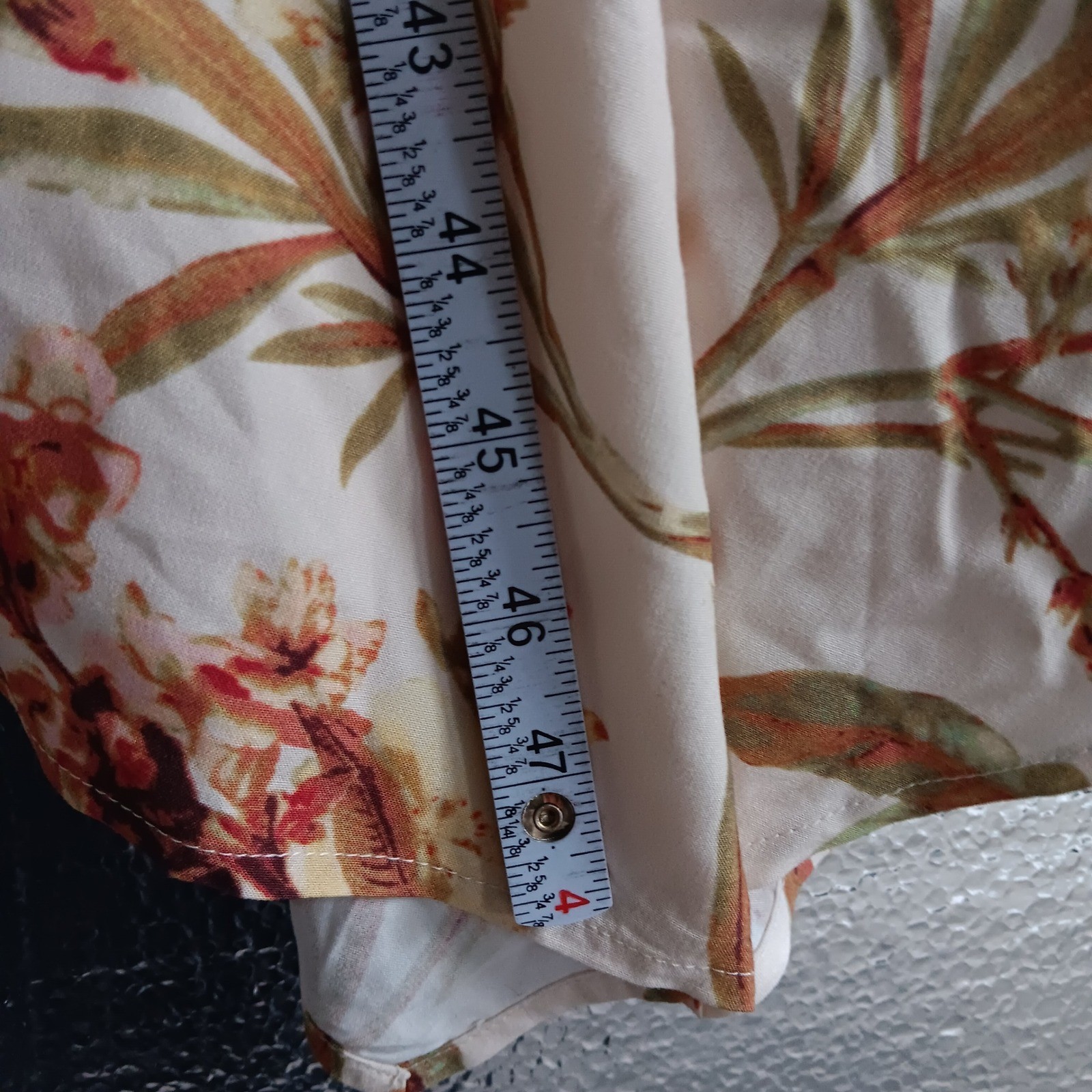 Downeast Tropical Flared Dress Womens S Perrine Floral NWT Maxi Handkerchief Hem