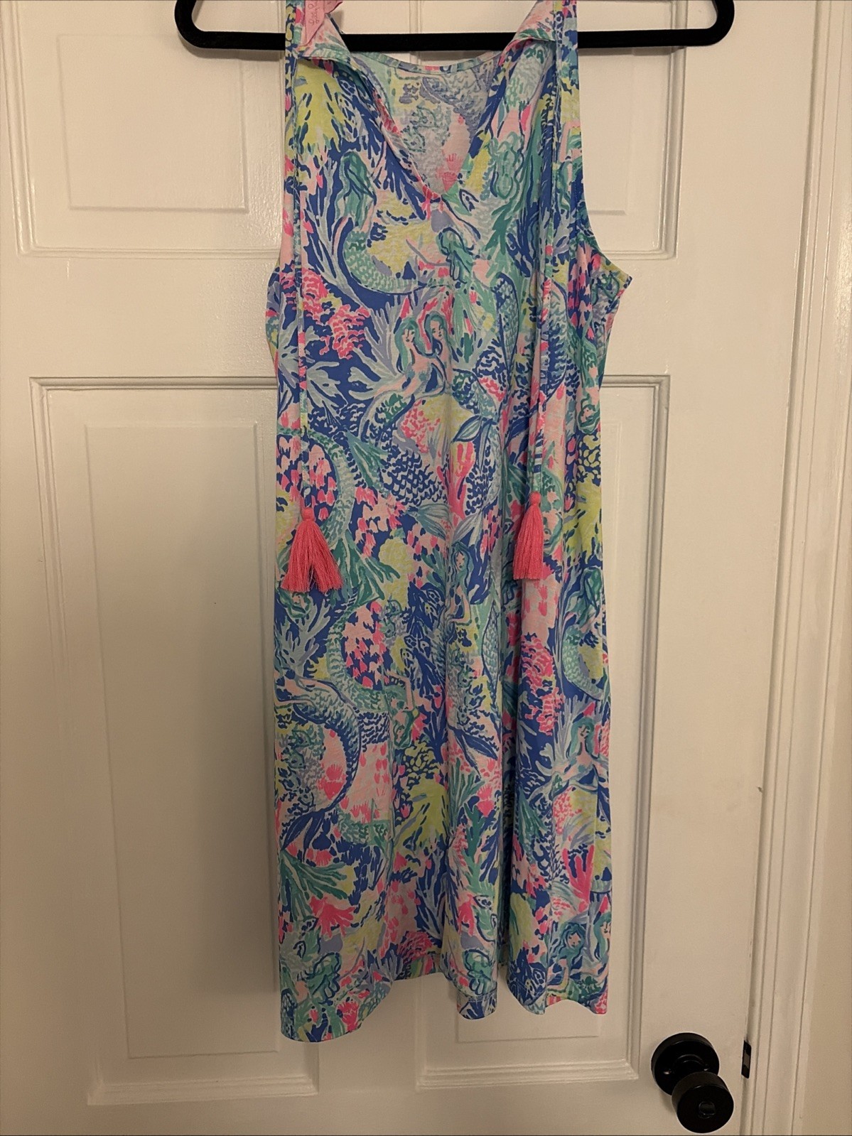 NWT Lilly Pulitzer Margot Swing Shift Dress Blue Peri Pinch Pinch 26659, Size S