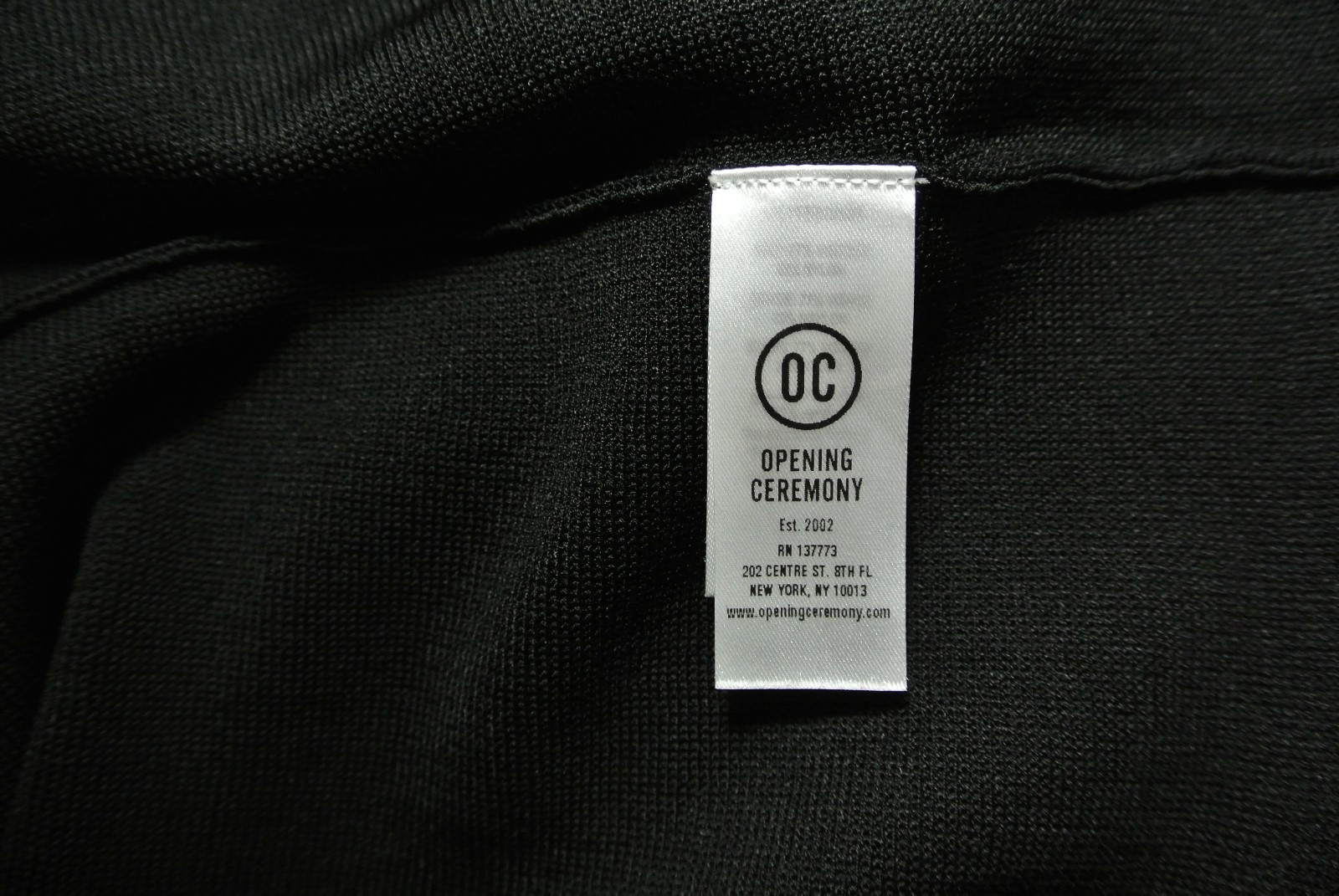 NEW Opening Ceremony Open-Back Short-Sleeve Dress in Black – Size M #D512