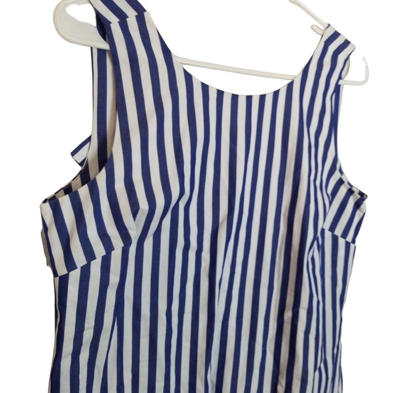 Vineyard Vines Womens Striped Beachcomber Mini Dress 4 Bow Back Preppy Nautical