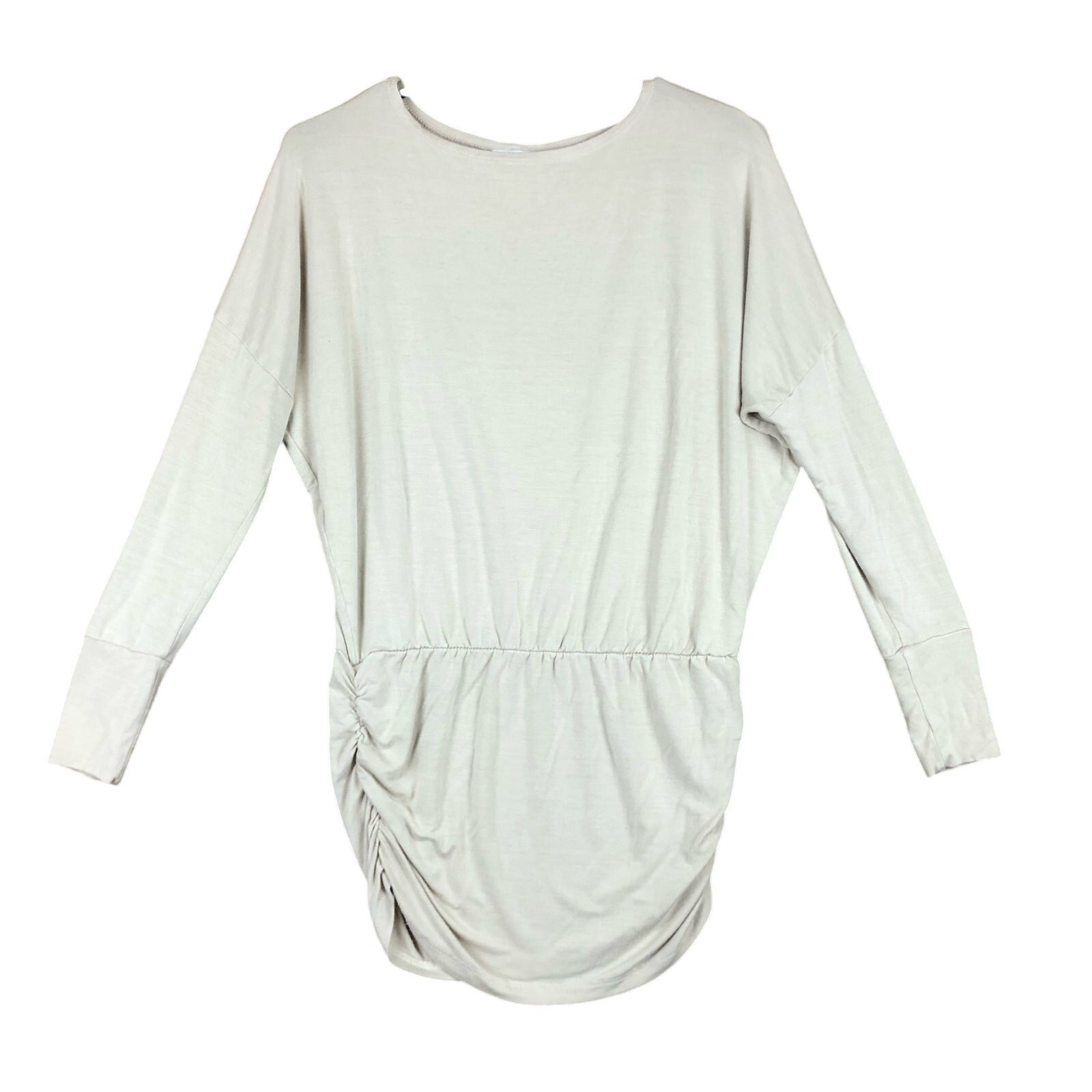 Wrangler Womens Dress Tan Fitted Runched Side Short Sexy Casual Stretch Small