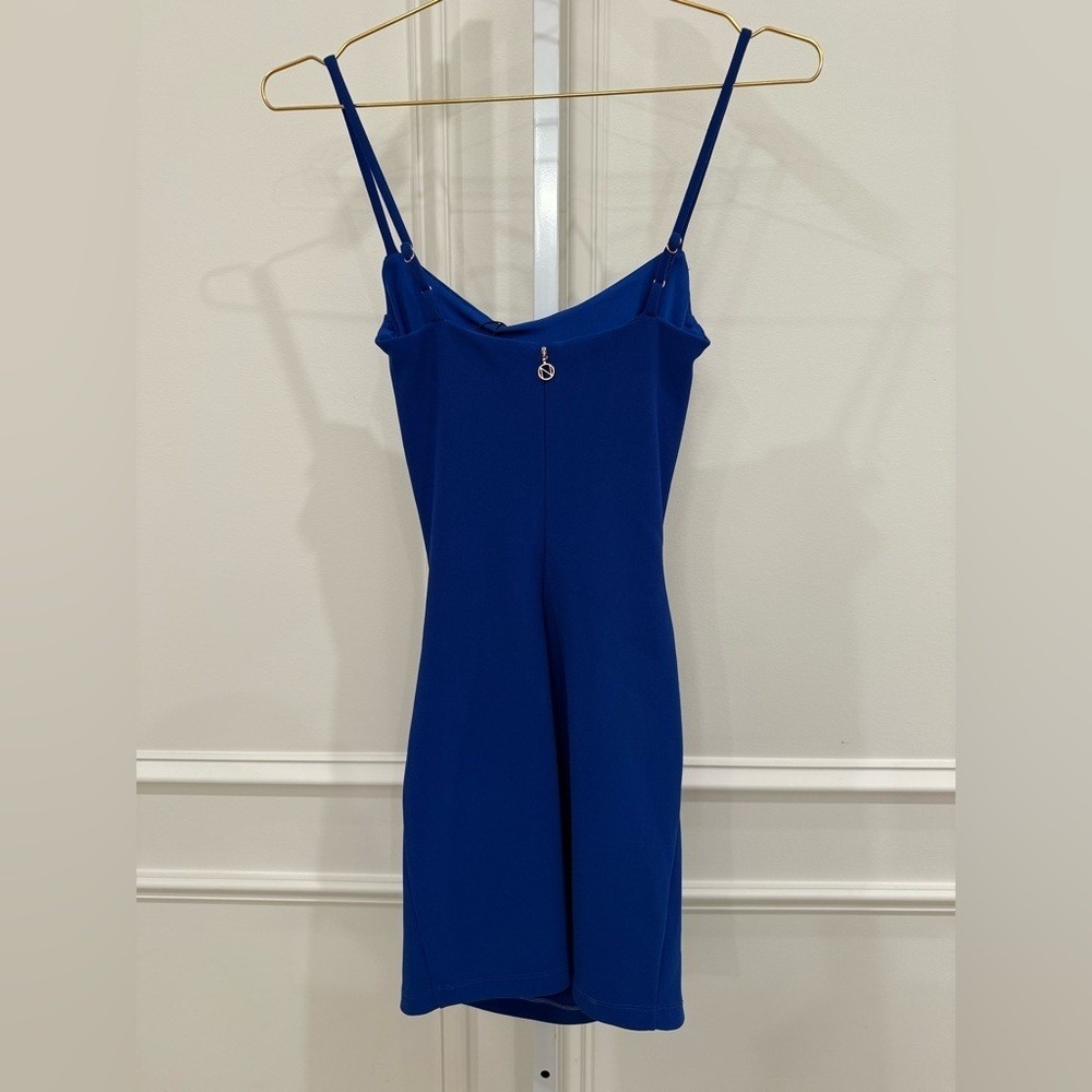 NWT Nookie Tease Mini Dress in Royal