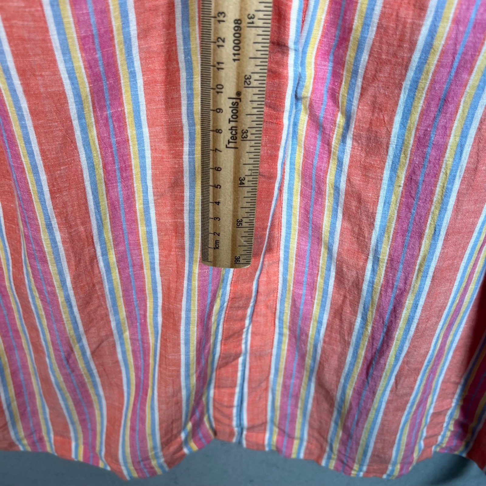 Love By Gap Womens XS Striped Multicolor Midi Dress Cotton/Modal Blend NEW!
