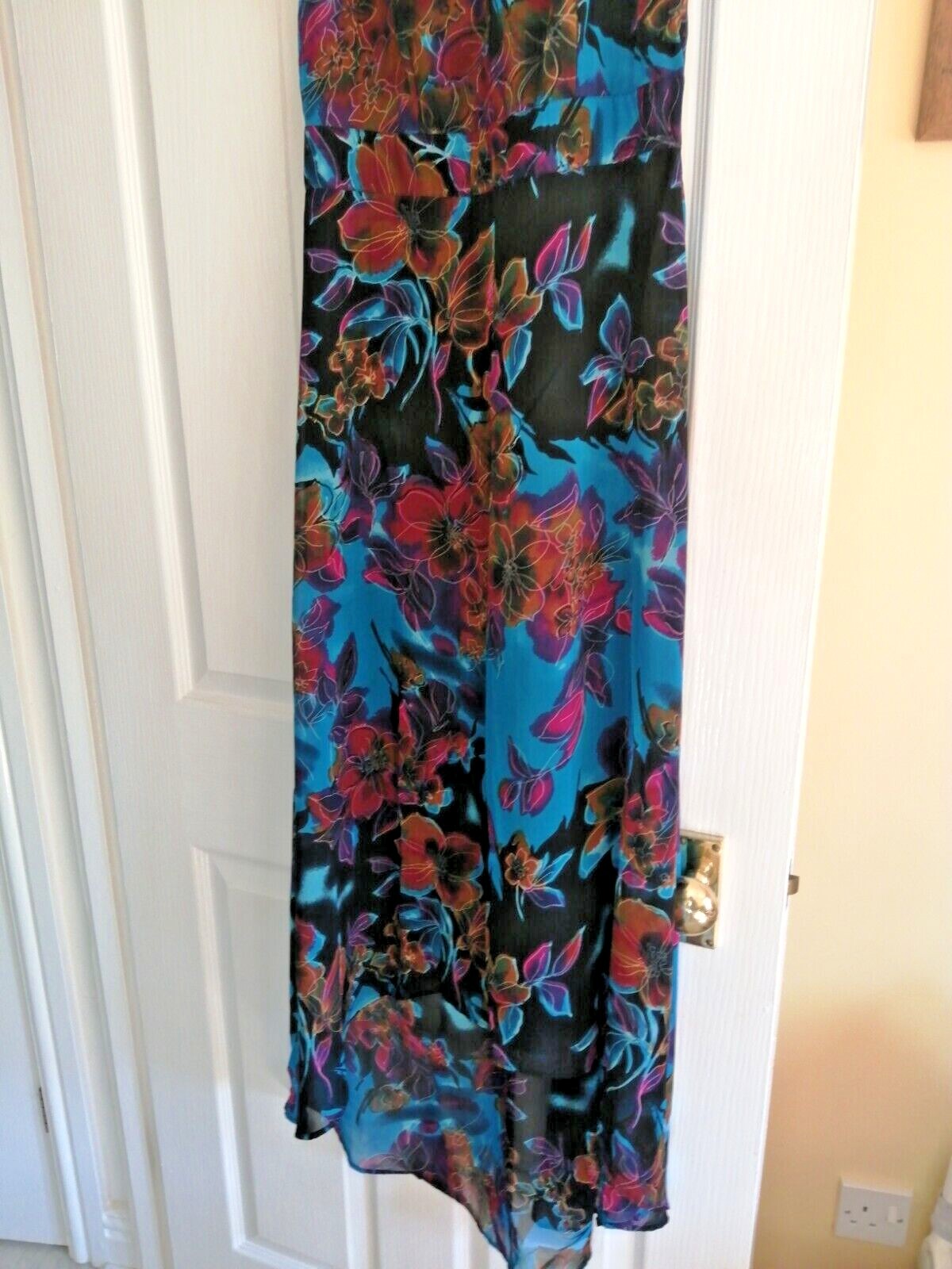 Dress full length Fully Lined Beautiful Design new with tags size 10
