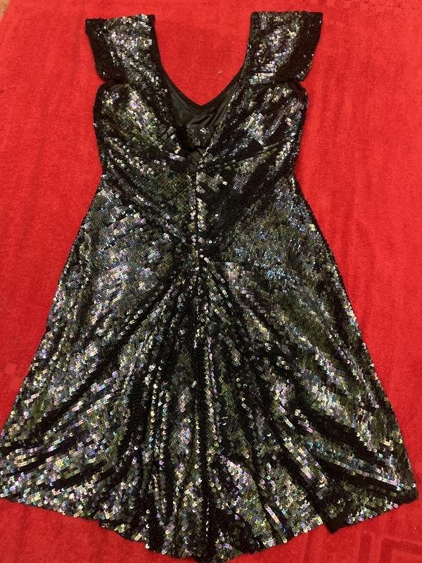Women Kate Moss Dress Multicolor Polyester 36 / S