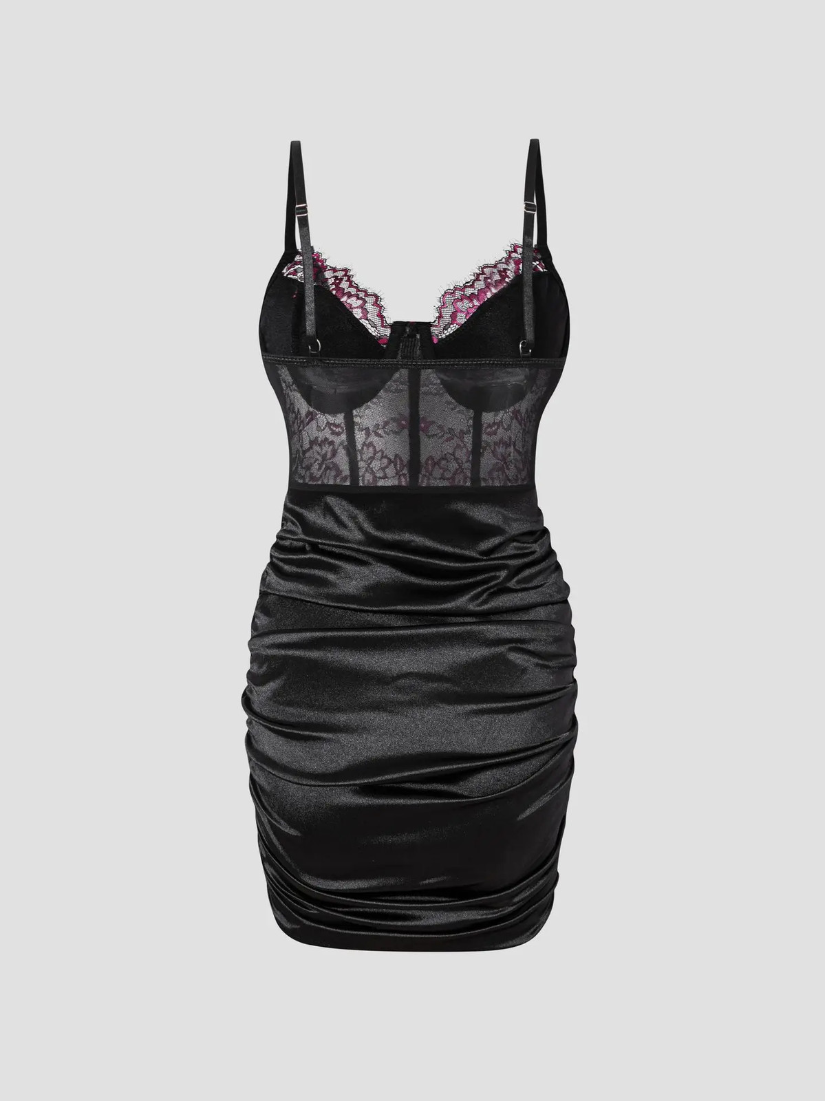 Hot Girls Slim Spaghetti Strap Mini Dresses Women Sexy See Through Flower