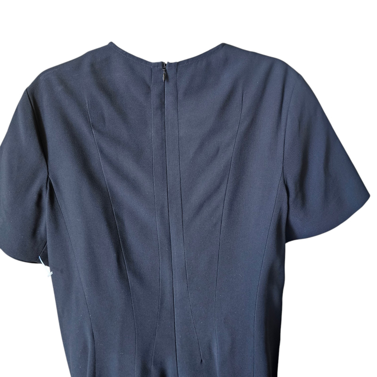 Cedric Charlier Mid-Length Dress With Pleated Panel Size 8