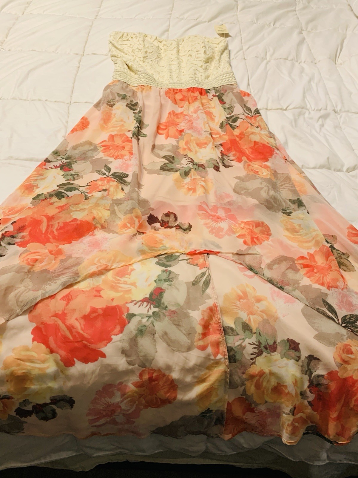 NWT Womens Size L Large Hi-Low Sundress From Wishful Park Sleeveless