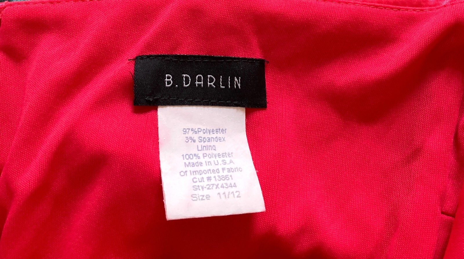 NWT Size 11/12 Bright Pink Party Dress, Size S New Years Eve Dress, Formal Satin
