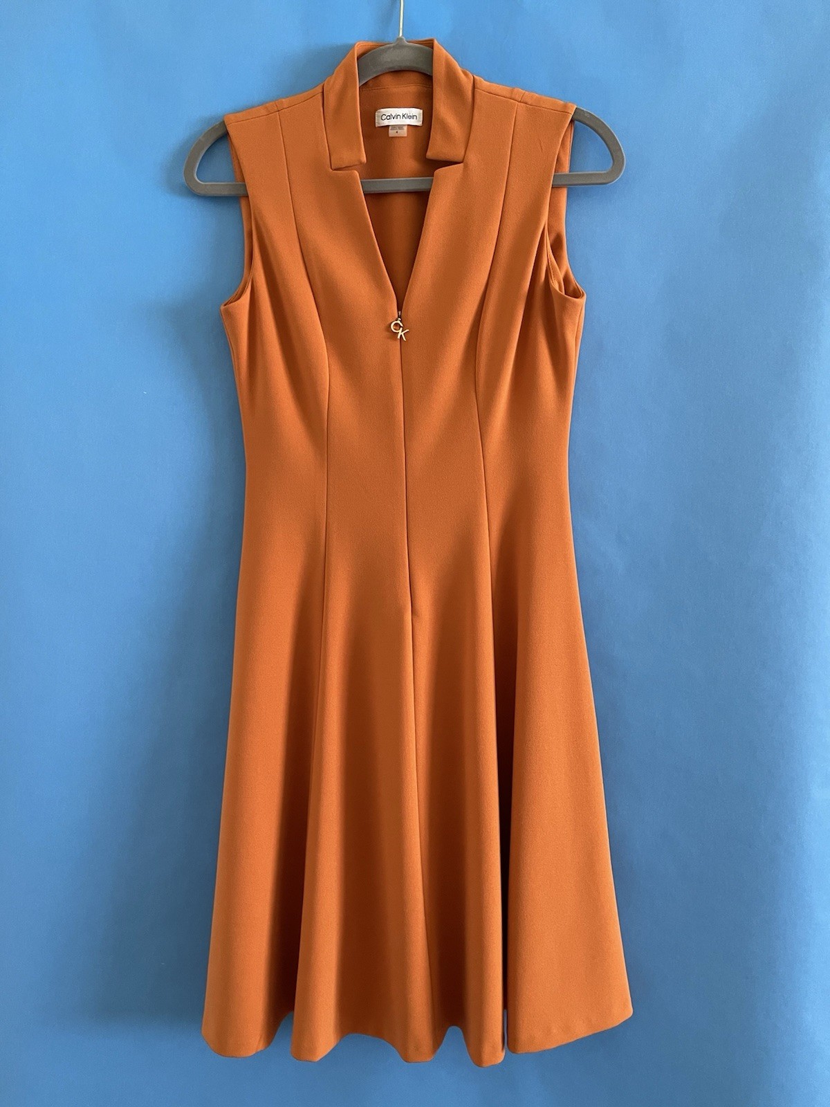 Calvin Klein Sleeveless Coral dress 4