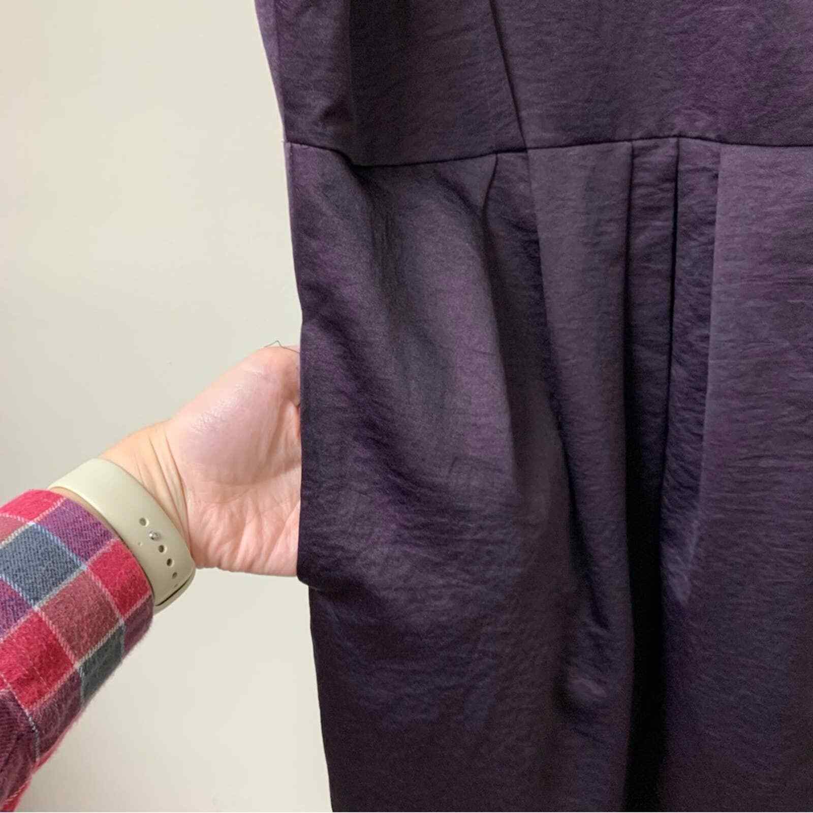 Simply Vera Vera Wang Purple Sheath Cocktail Dress Size 10
