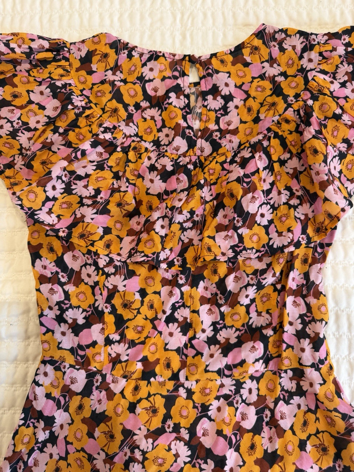 Rixo Floral Silk Blend Maxi Dress Size XXS/US 2