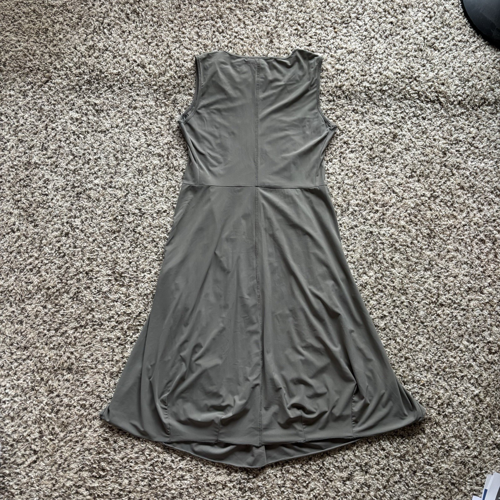 Sun Light Sleeveless Athleticl Tunic Dress Lightweight Sage Green Size 1 Small