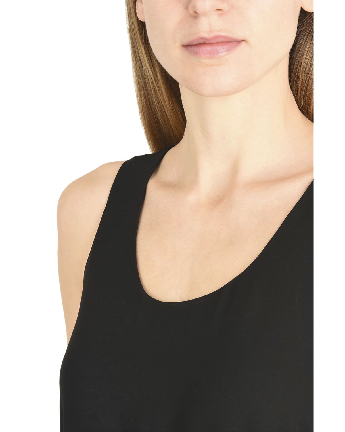 A|X Armani Exchange Womens Sleeveless Tie Waist Dress 0 Black