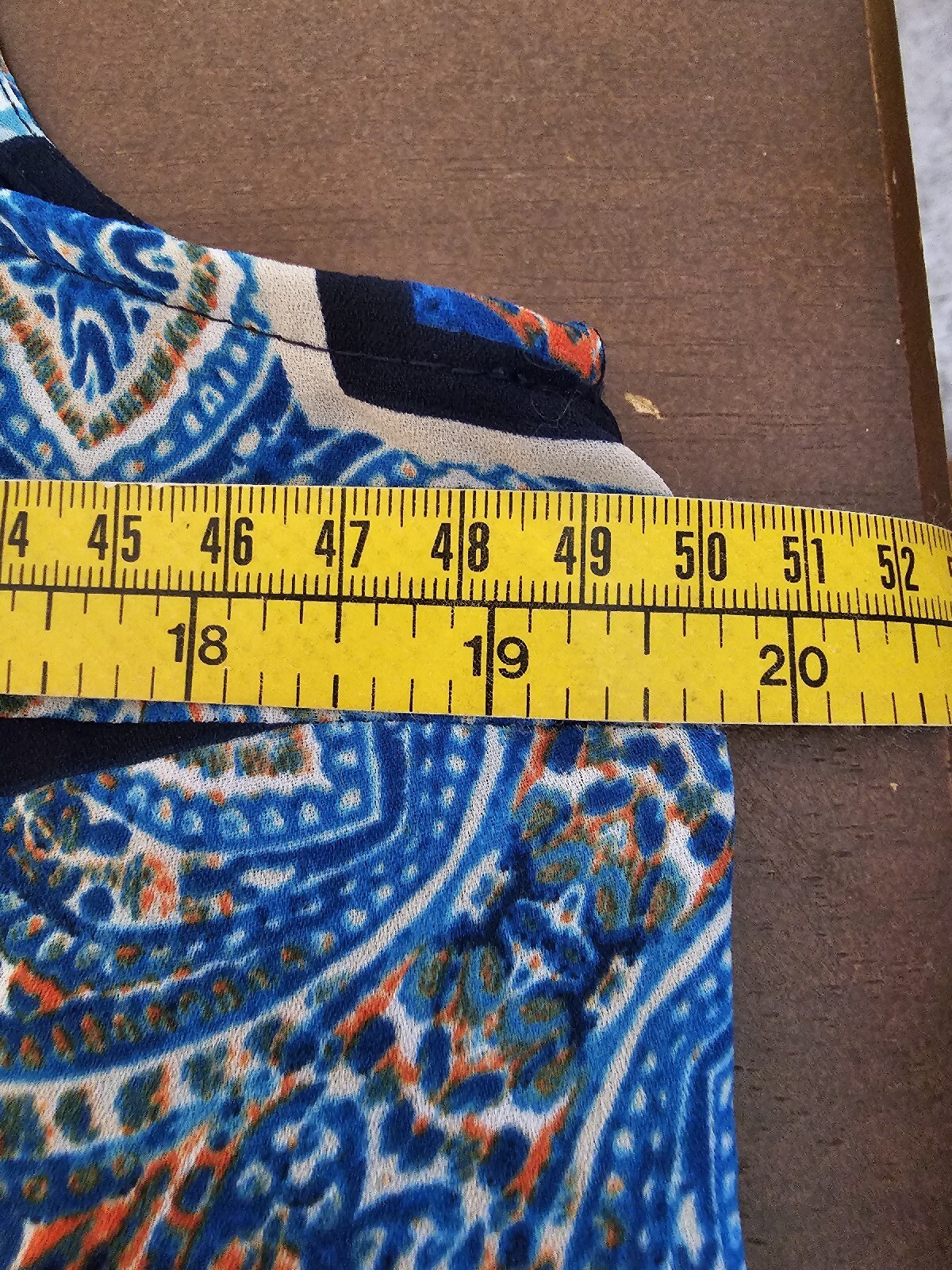 Daniel Rainn Dress Lined Size Medium Sleeveless Blue Pit To Pit 20in Length 36in