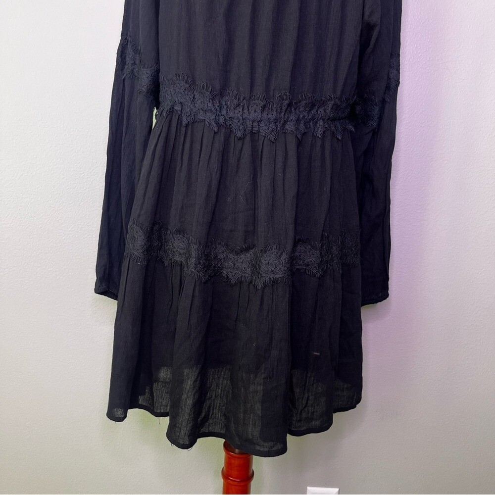 NWT Red Camel Black Heirloom Romance Peasant Dress / SZ 1X