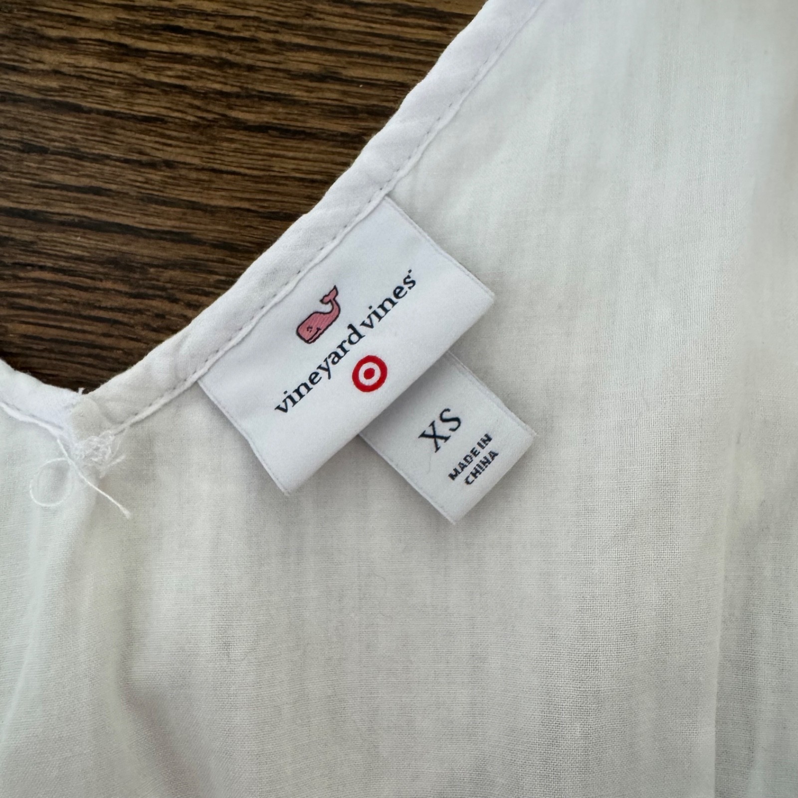 Vineyard Vines x Target Seersucker Ruffle Dress (XS) | NWOT
