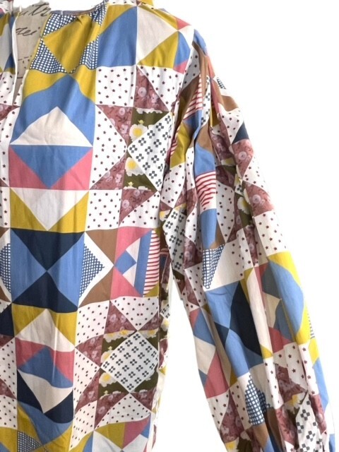 Brooke Wright Willow Quilt Dress Cotton Poplin Size Medium Cottage NWT USA MADE