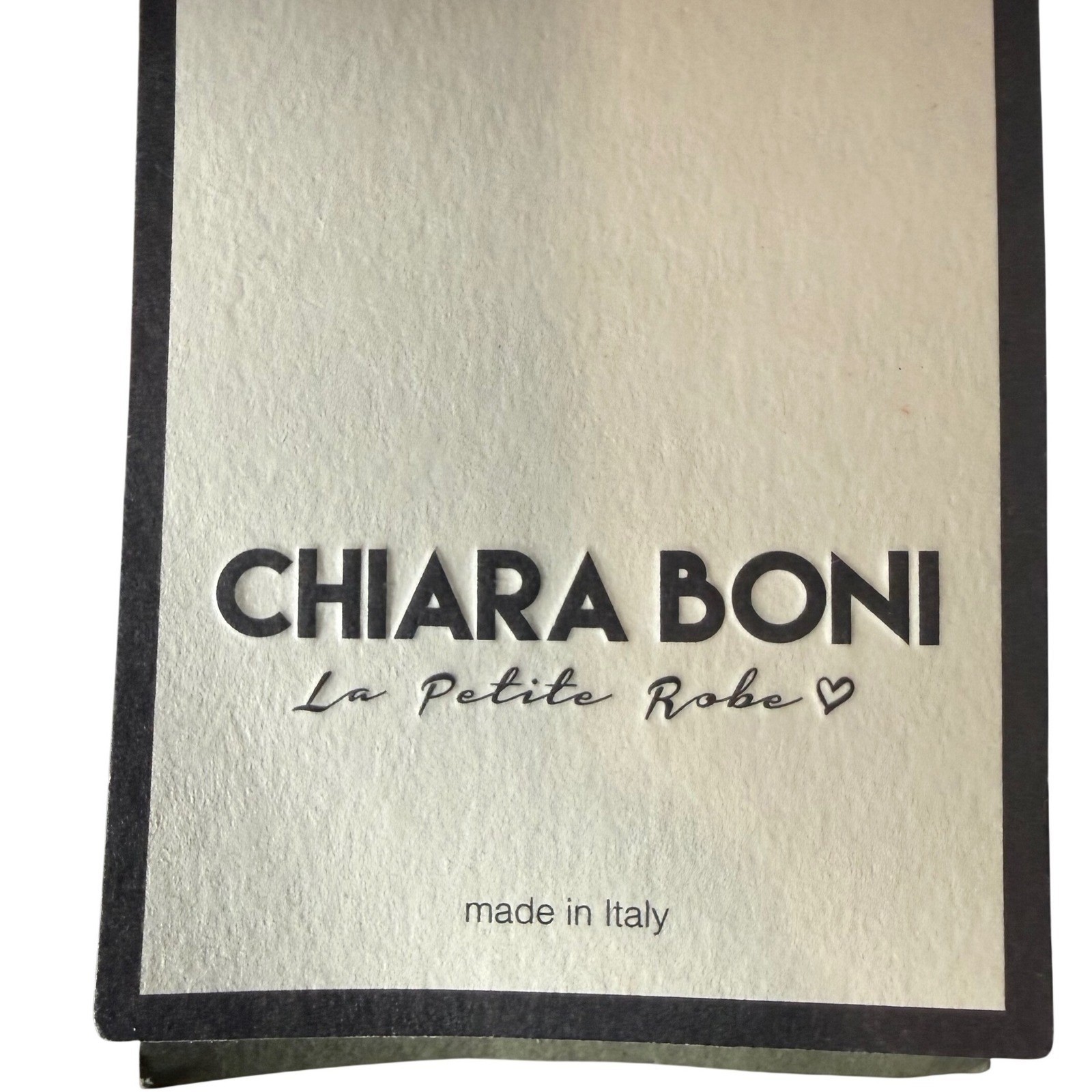 Chiara Boni La Petite Robe Sequin Ruffle Shoulder Dress Navy | IT 46 (US 10) NWT
