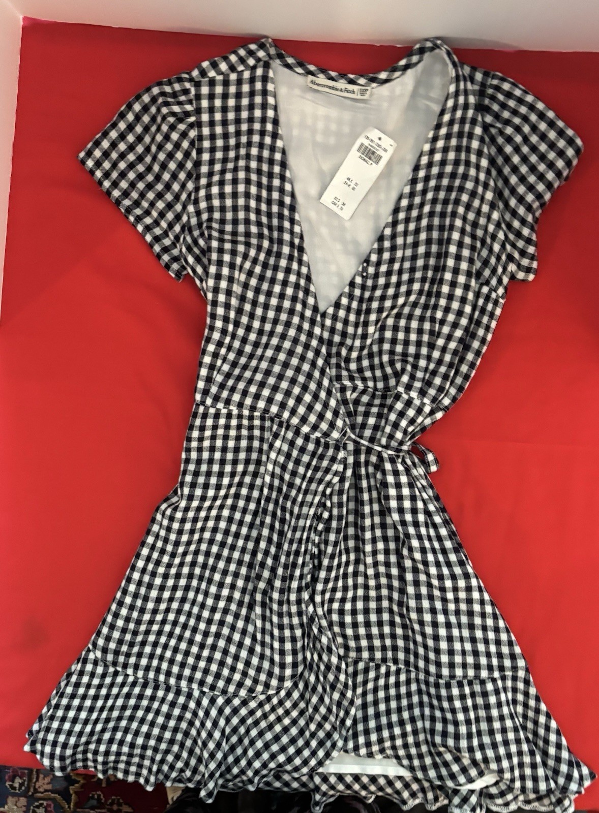 Abercrombie and Finch Black And White Mini Dress
