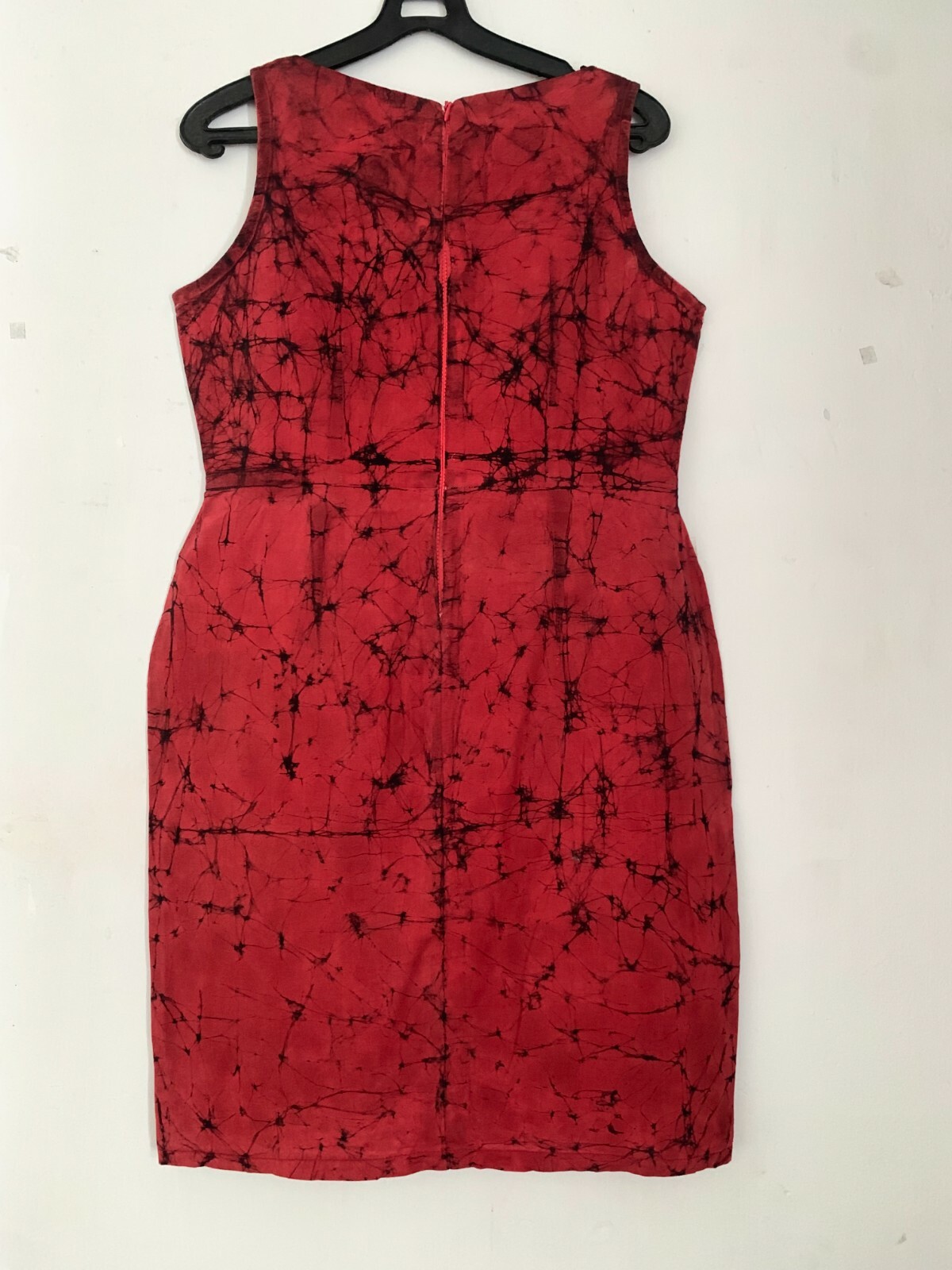 100% Pure Ceylon Cotton Handcrafted Motif Designed Overlap Batik Dress