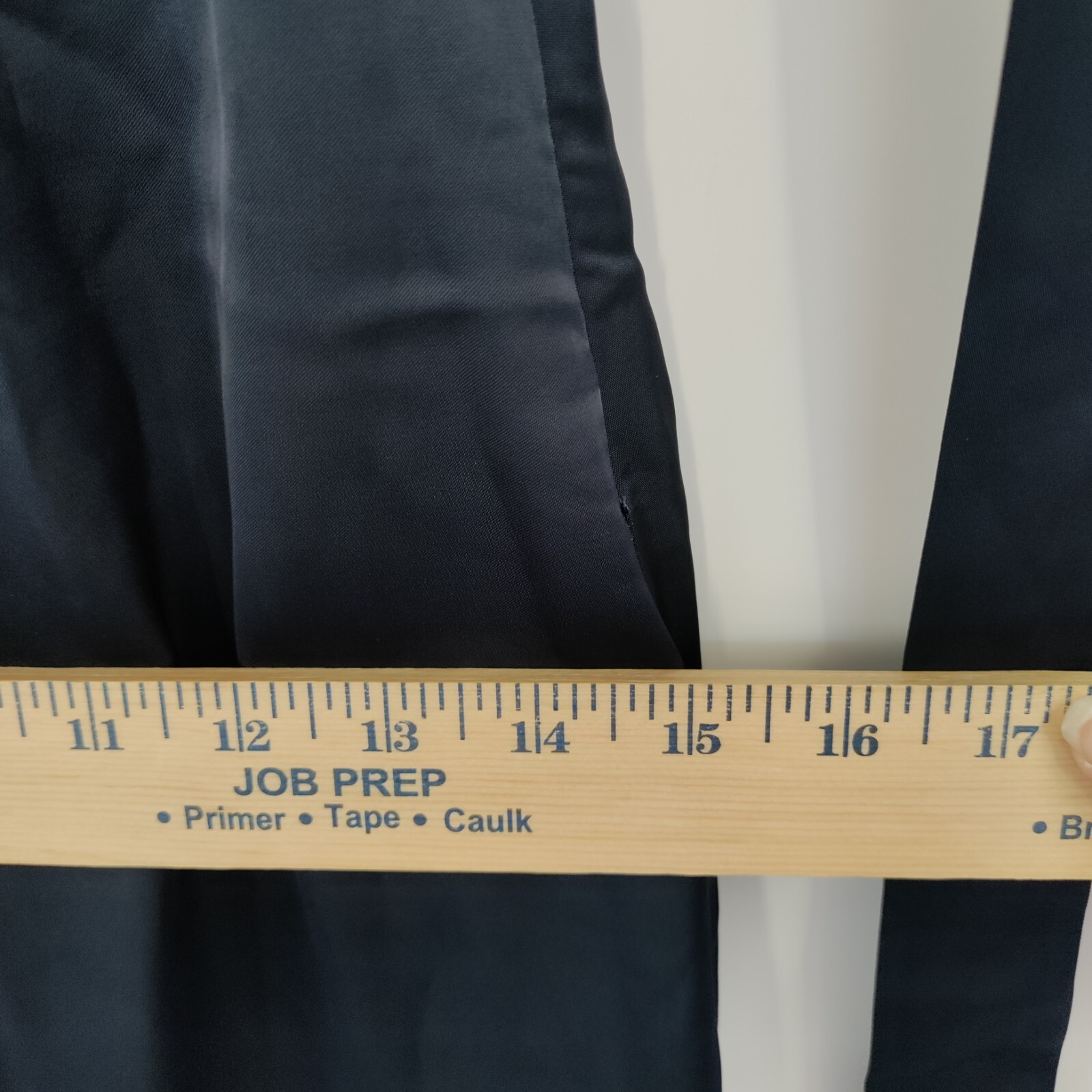 New Amylynn Satin One Shoulder Tie Sash Asymmetrical Midi Dress Small Women Blue
