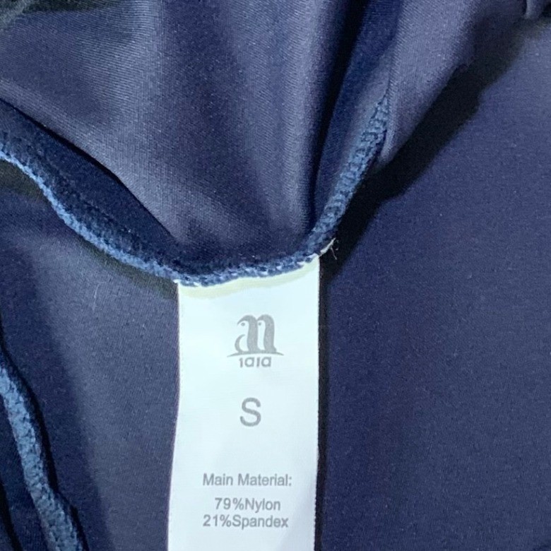 Navy Mini Exercise Dress