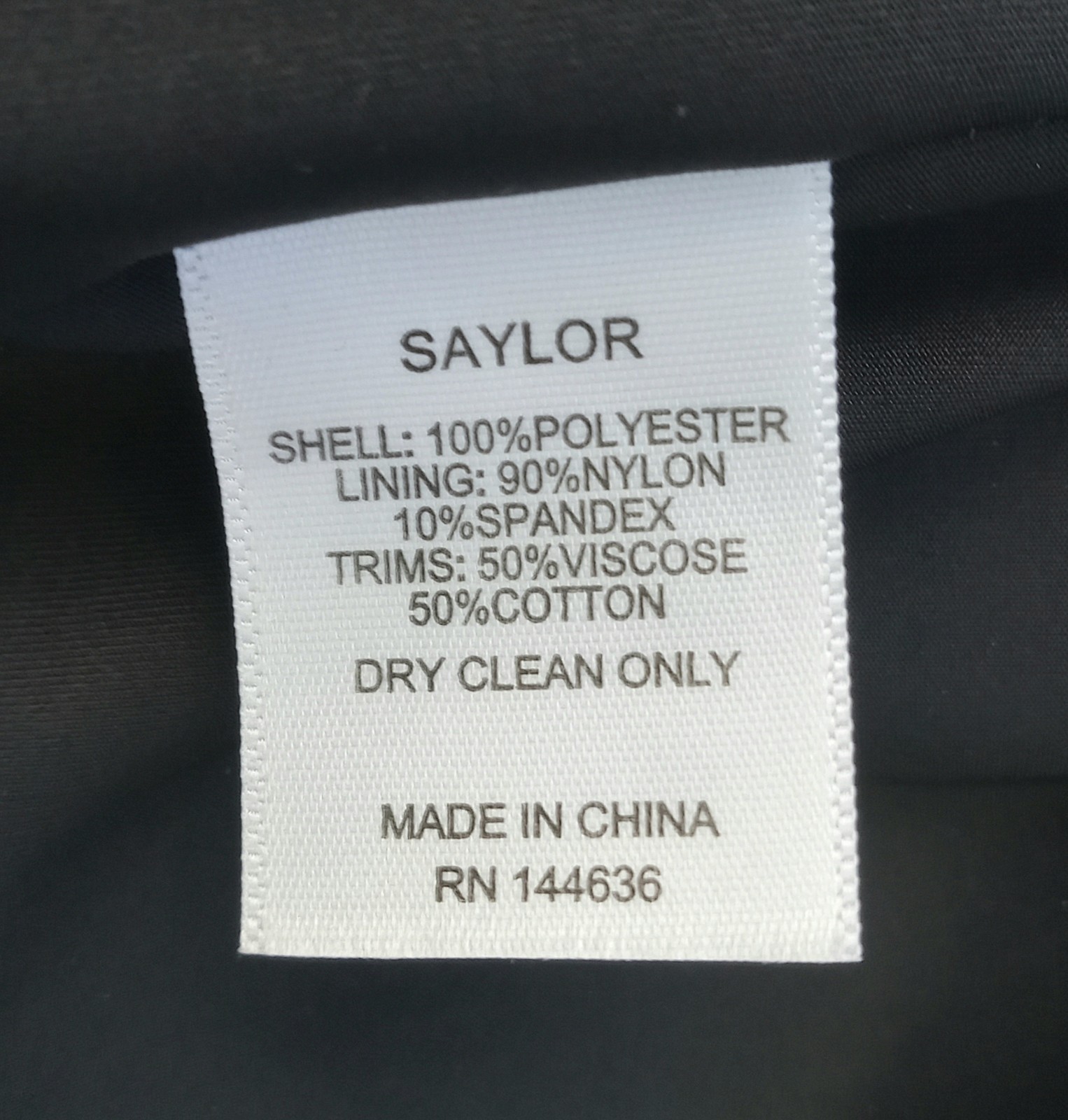 NWT Large SAYLOR Gold Ribbed & Sequins CYRIELLE Faux-Wrap TULIP Midi Event DRESS