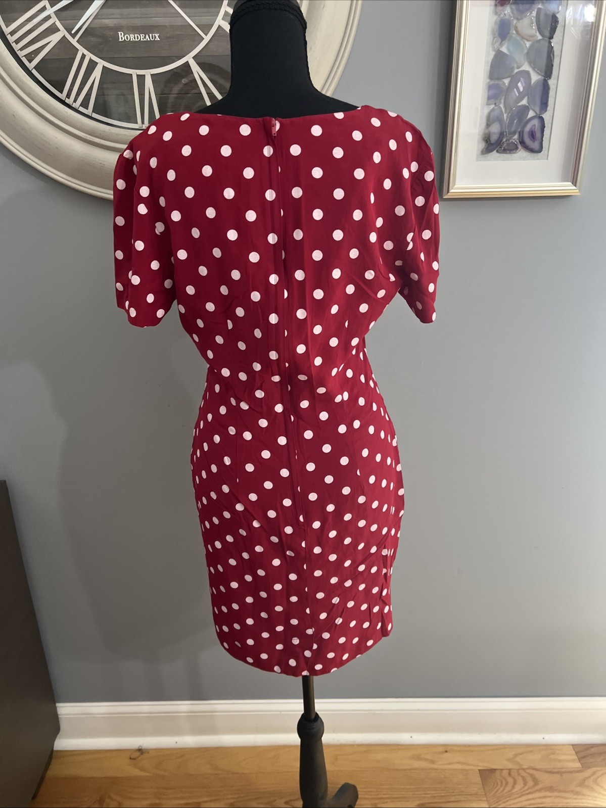 My Michelle ︱Red & White Polka Dot︱ Short Dress︱11/12︱Retro︱1990’s?