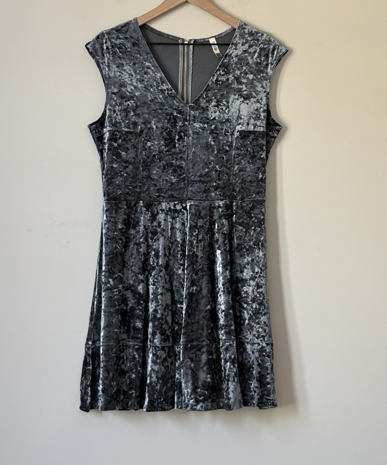 New! Tulip B Velvet Fit & Flare Dress