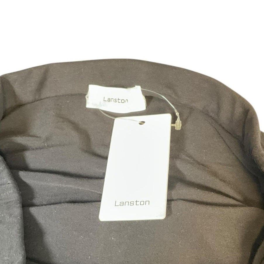 Lanston Strapless Mini Dress Tube Top DrawstRing Sides Light Weight Size Small