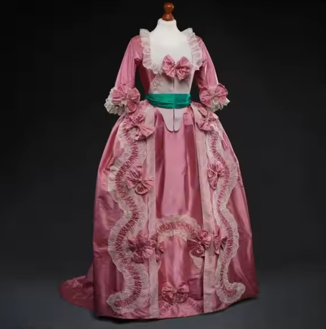 Marie Antoinette Robe Dress Rococo Ball Gown Historical Civil War Southern Belle