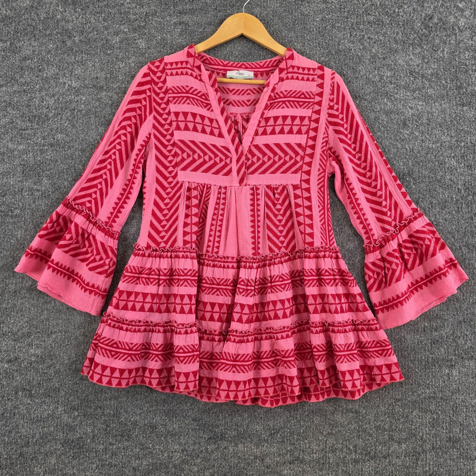 Devotion Twins Dress XS Ella Mini Trapeze Summer Resort Vacation Anthropologie