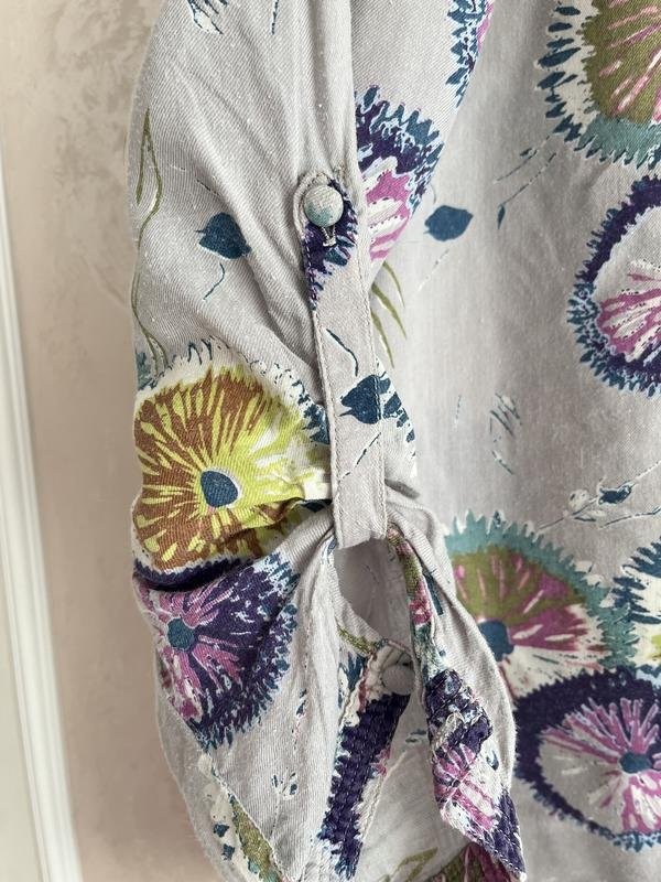 Women white stuff dress grey viscose 40/L/48 #BVEZ