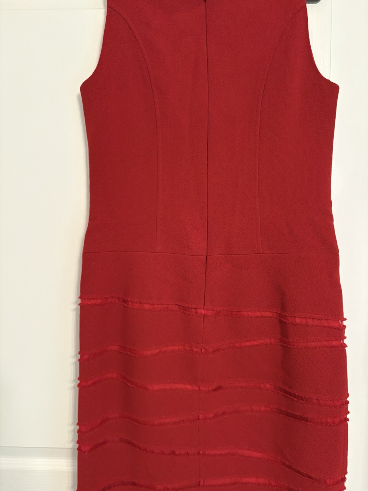 Oscar De La Renta Sleeveless red Dress