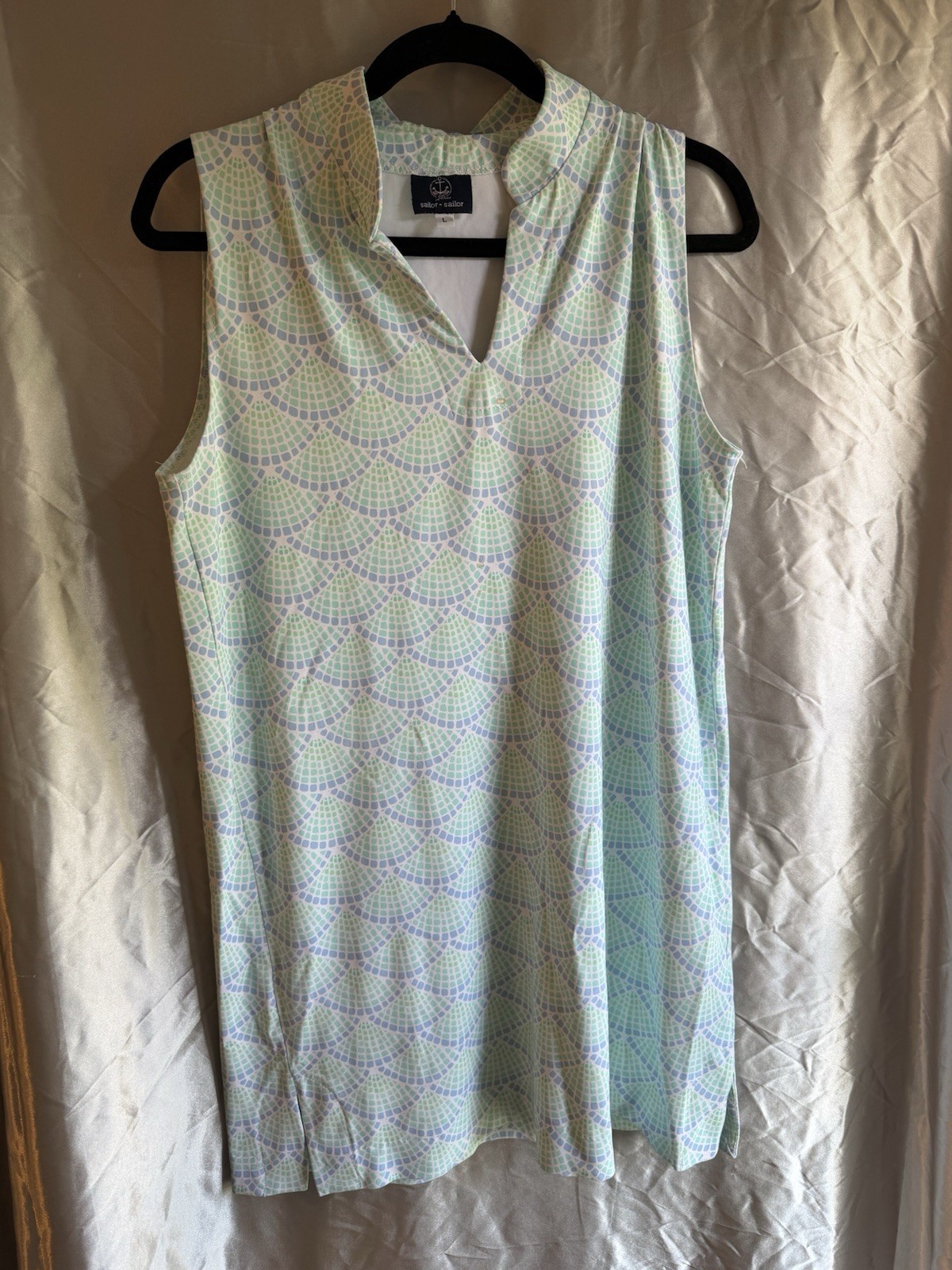 Sailor Sailor Sleeveless Shift Dress Size Large