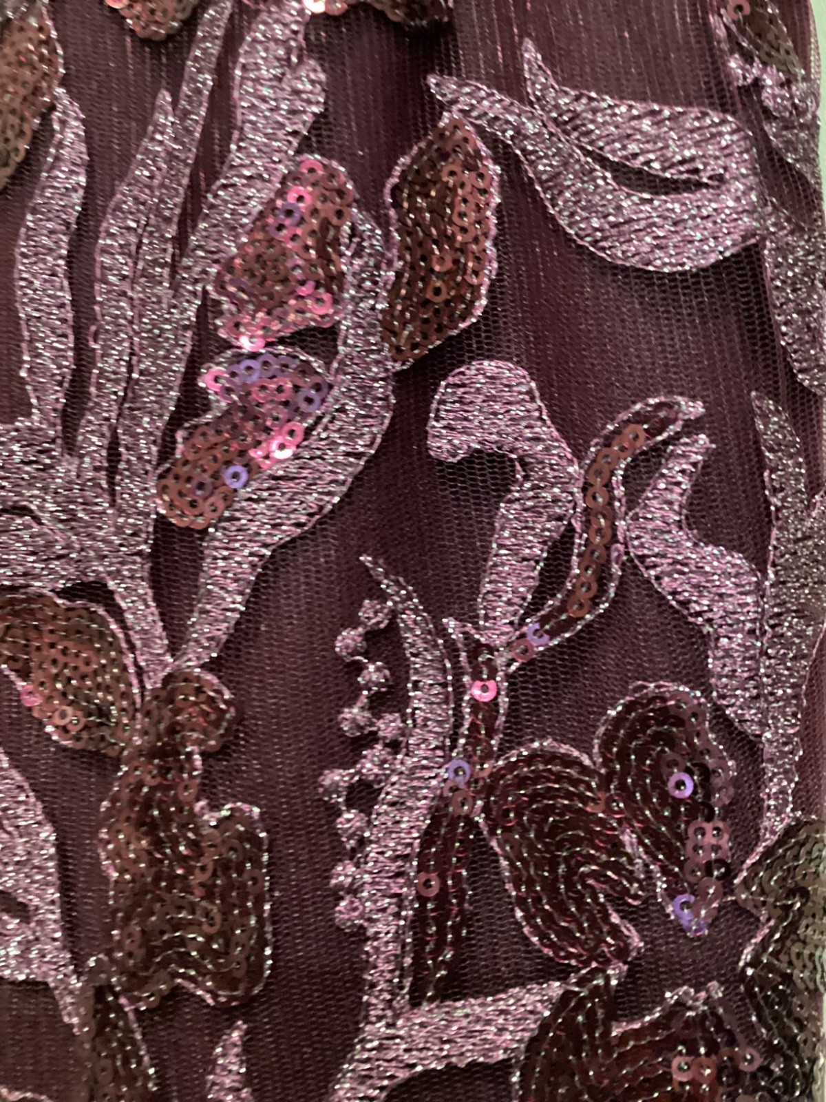 Dress the Population Elisa Sequin Fit & Flare Cocktail Dress, size S