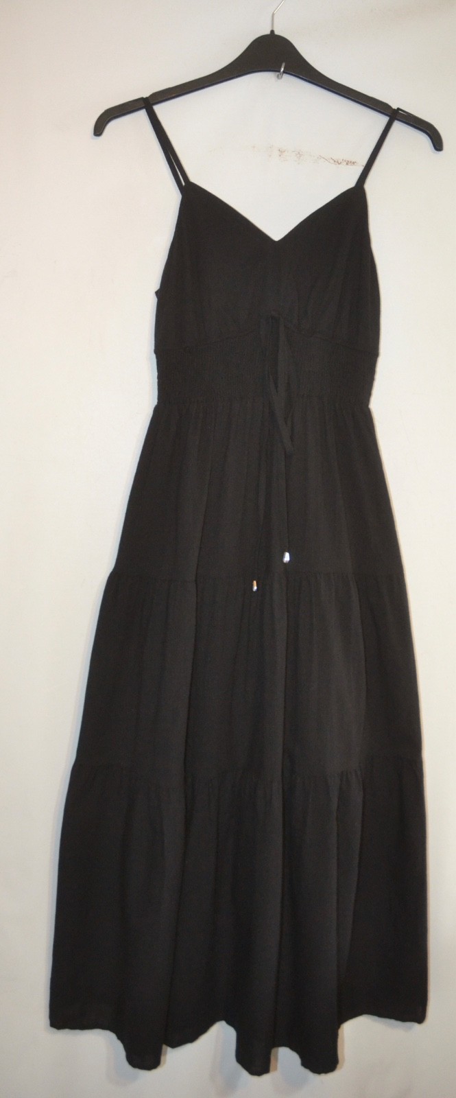 Grace Karin women’s black mid calf length summer dress size small BNWT
