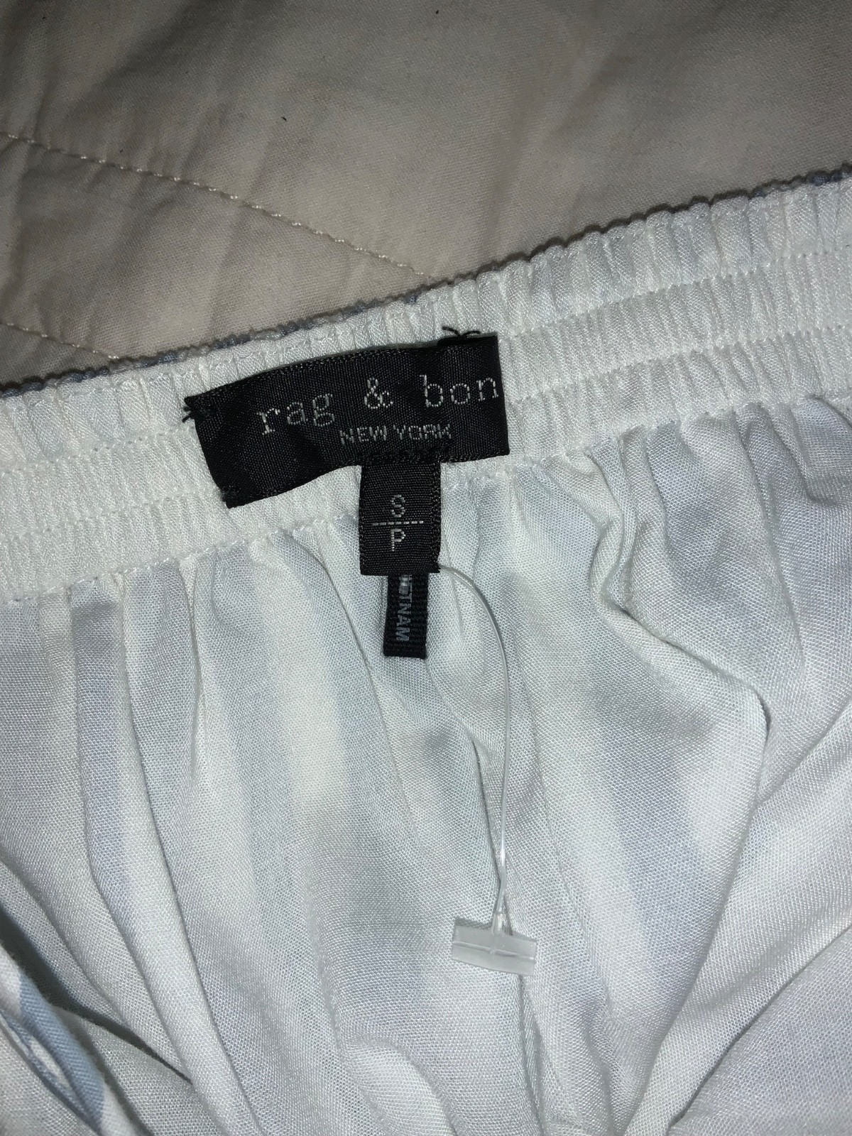 rag & bone Blue White Striped Leilah Poplin Dress Size S NWOT Reg $428