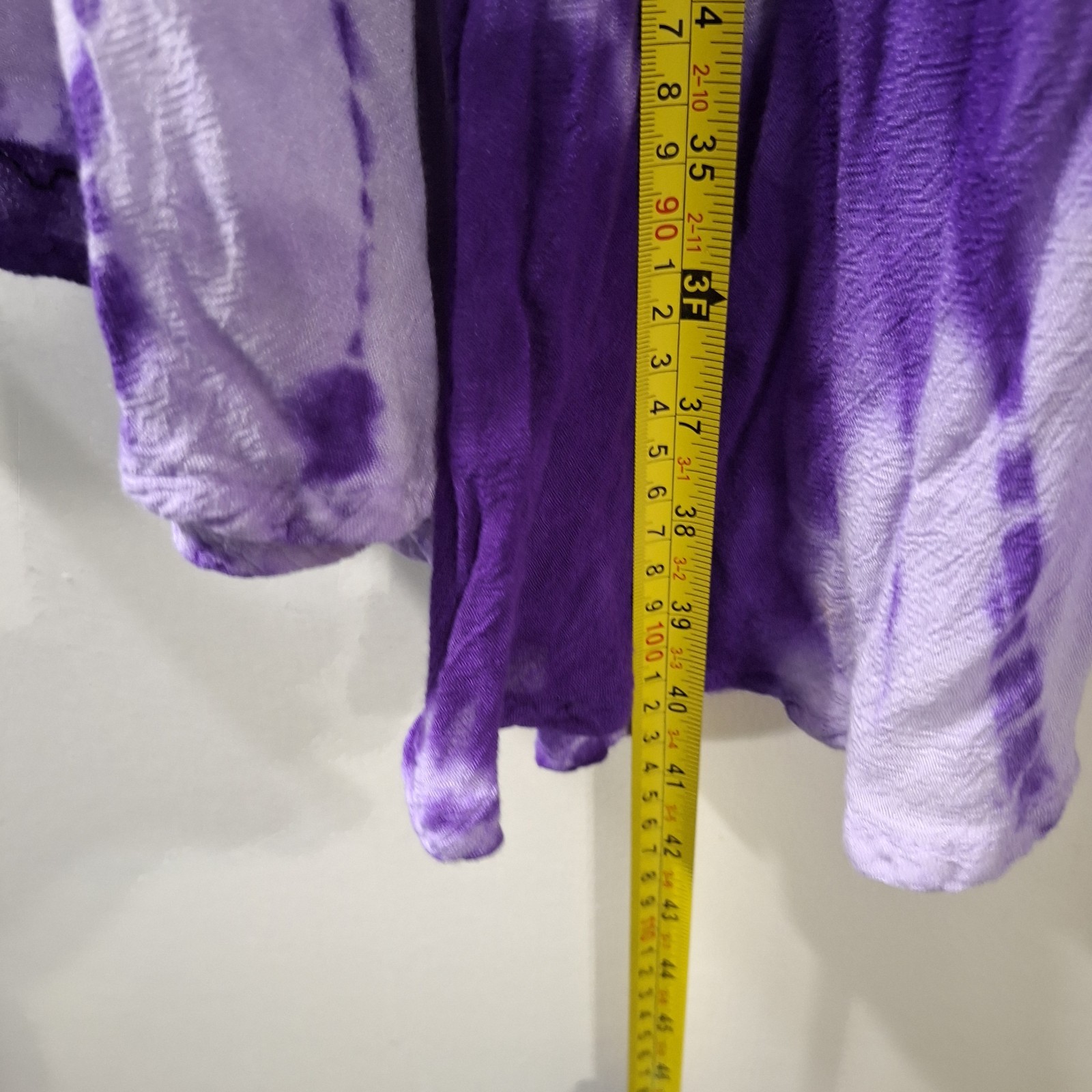 Purple Tie Dye Umbrella Dress One Size Cute Options Beachy Cover Up Resort Wear