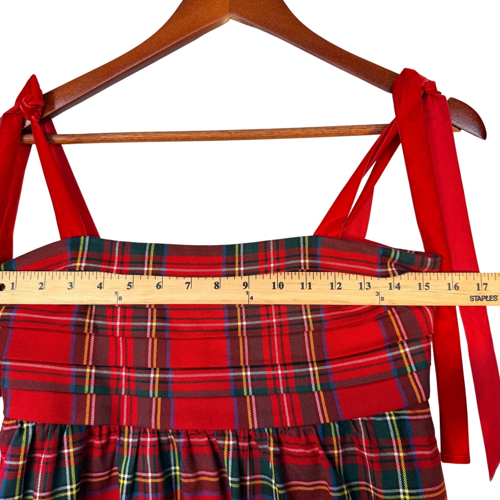Francesca’s Lorrie Tie Strap Pleated Mini Dress Tie Shoulder Holiday Small
