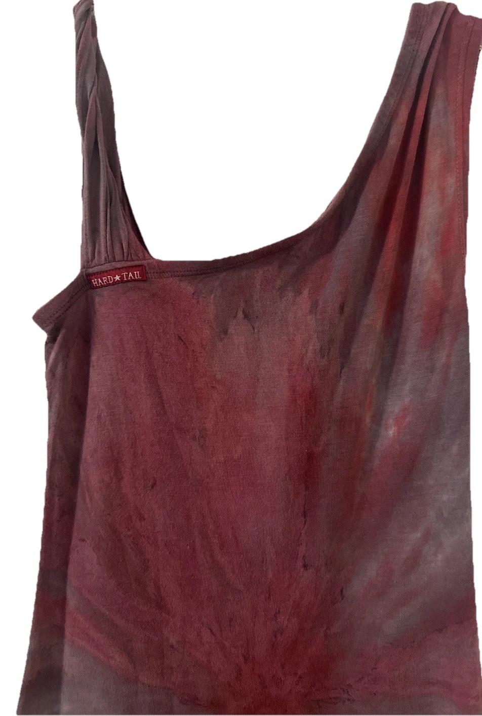 Hard Tail Forever Tie Dye Dress Bamboo Cotton Bodycon Vibrant Colors NWT