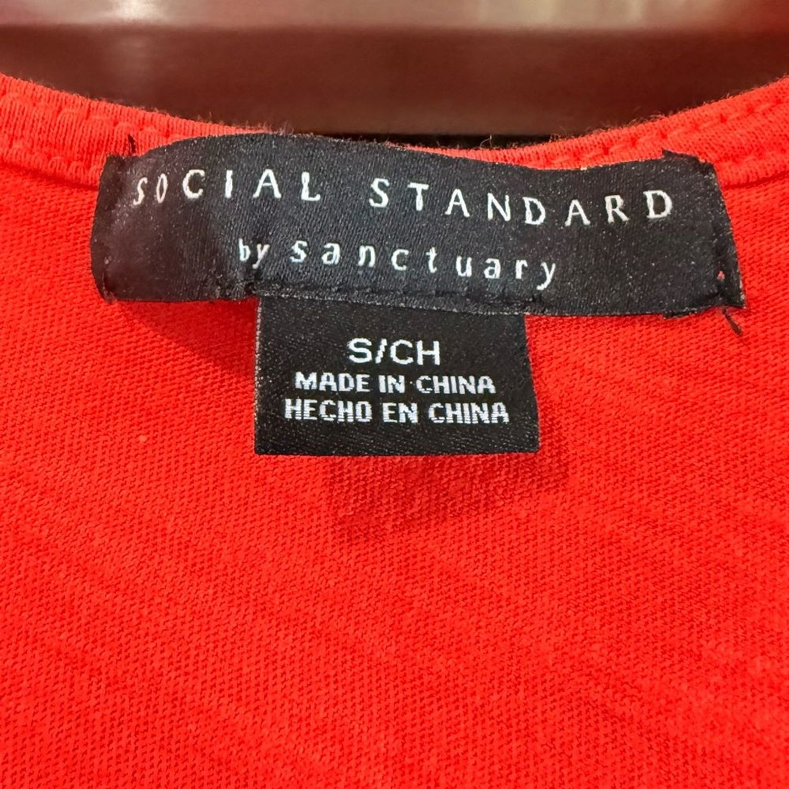 Social Standard by Sanctuary Bright Red/ Orange dress
