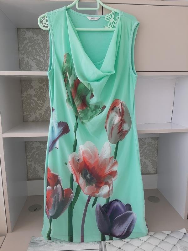 Women Etam dress multicolor viscose 38 / M / 46