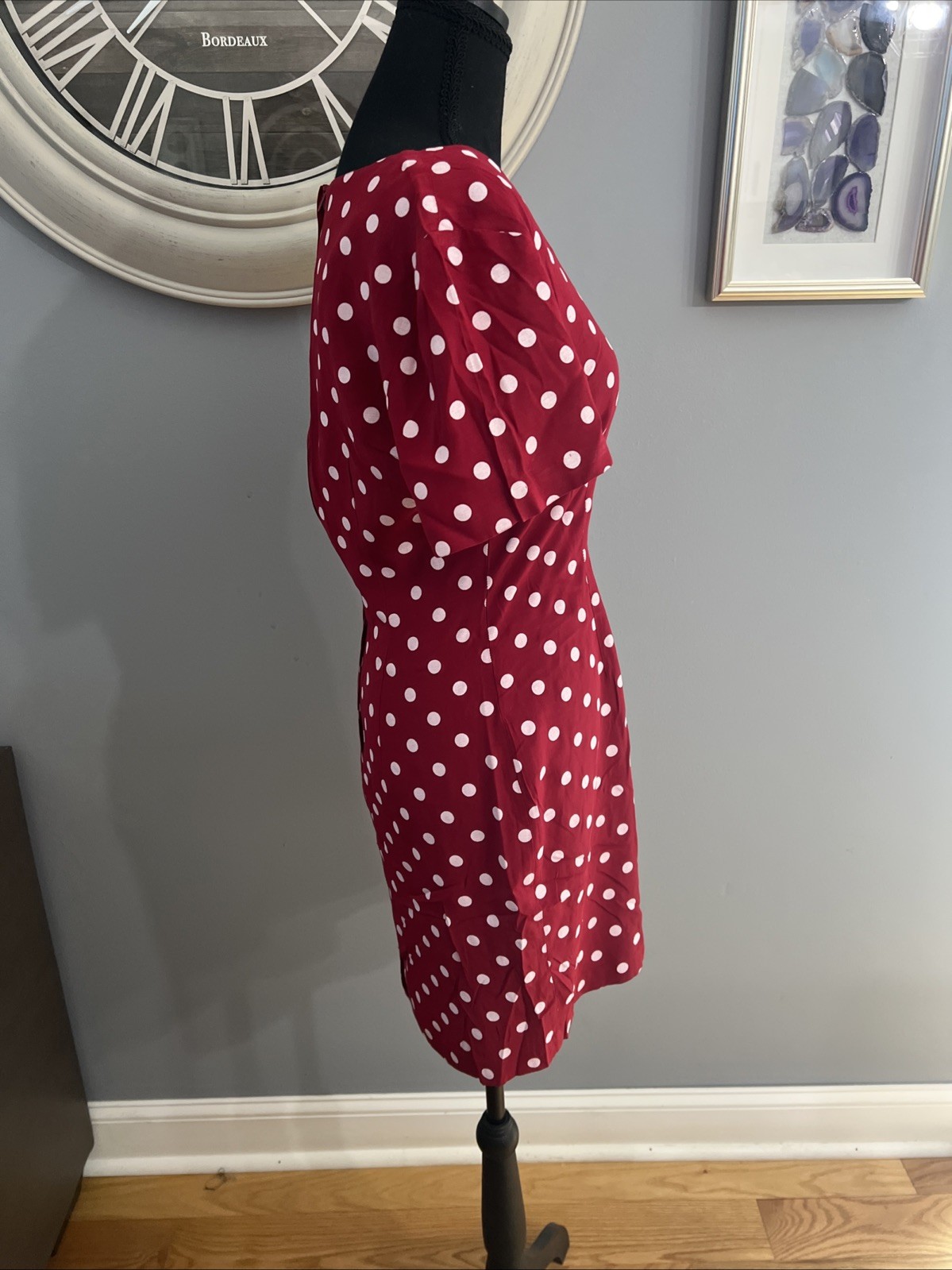My Michelle ︱Red & White Polka Dot︱ Short Dress︱11/12︱Retro︱1990’s?