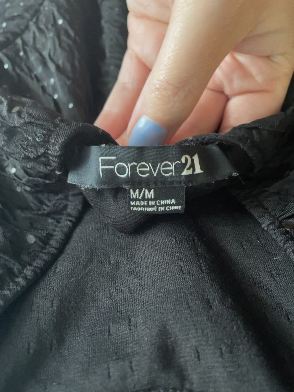 Forever 21 Black Mini Dress