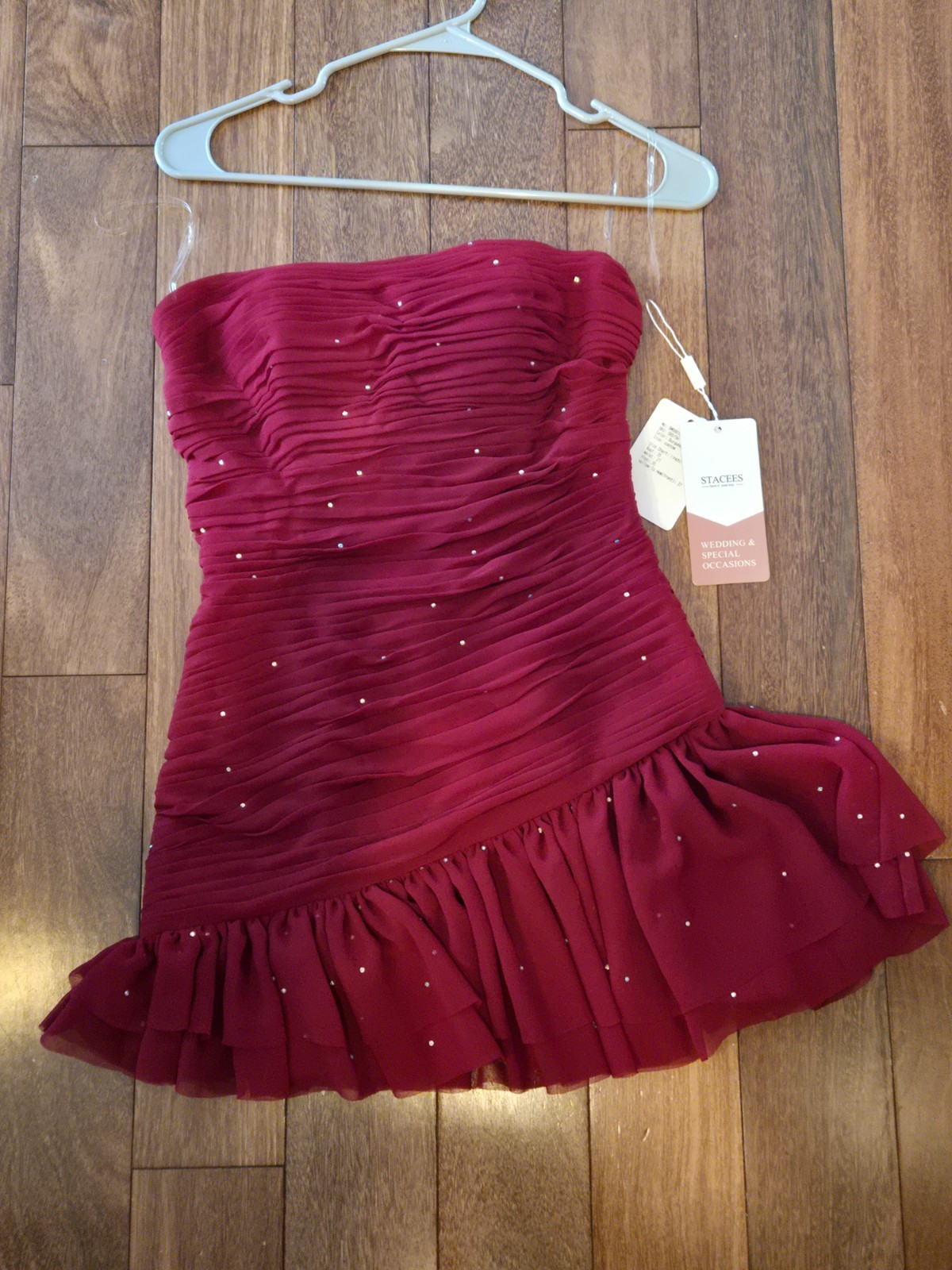 Burgundy Cocktail Dress – HOMECOMING
