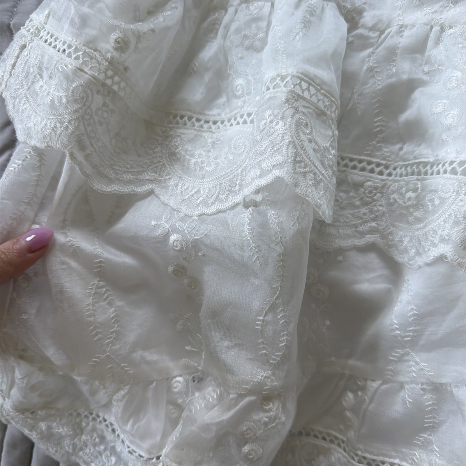 Aqua Women’s White Dress