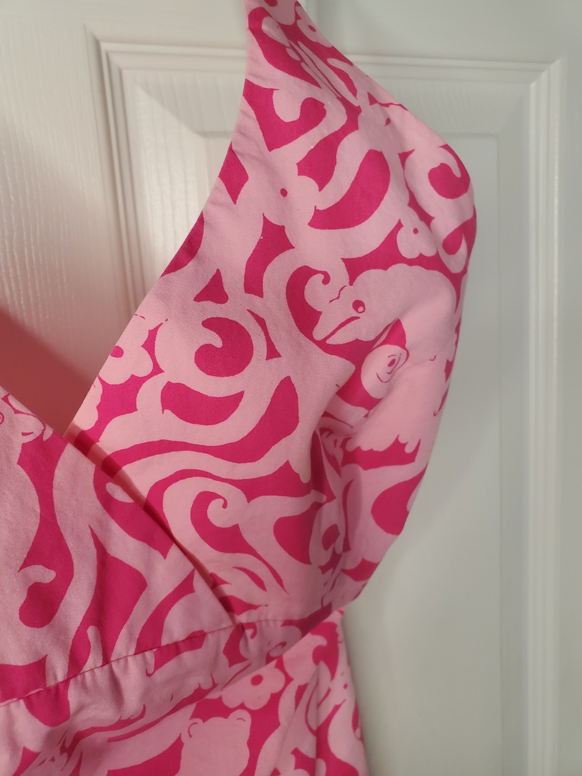 Lilly Pulitzer Candy Halter Dress Jungle Animal Print